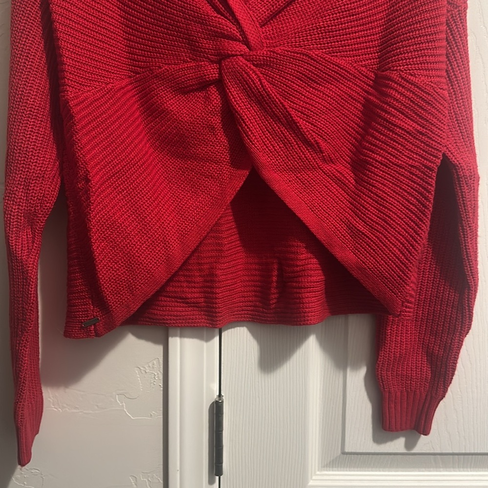 Red Reversible Sweater - Picture 6 of 6